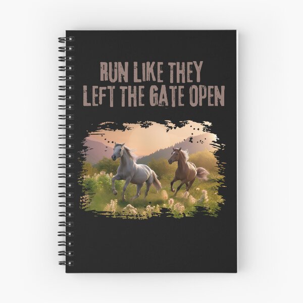Item preview, Wild Horses Run Like They Left The Gate Open designed and sold by AlienOccupation.