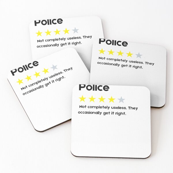 Item preview, Product Review, Police, four star designed and sold by Numbers-Art.
