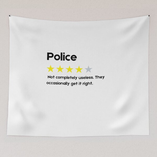 Item preview, Product Review, Police, four star designed and sold by Numbers-Art.