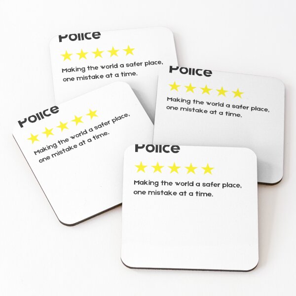 Item preview, Product Review, Police, five star designed and sold by Numbers-Art.