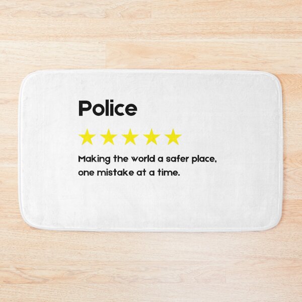 Item preview, Product Review, Police, five star designed and sold by Numbers-Art.