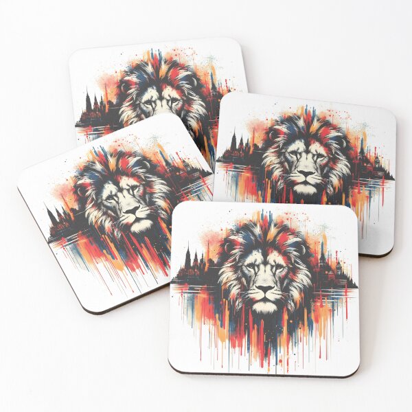 Item preview, Lion's face 2 designed and sold by Starwebd.