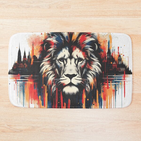Item preview, Lion's face 2 designed and sold by Starwebd.
