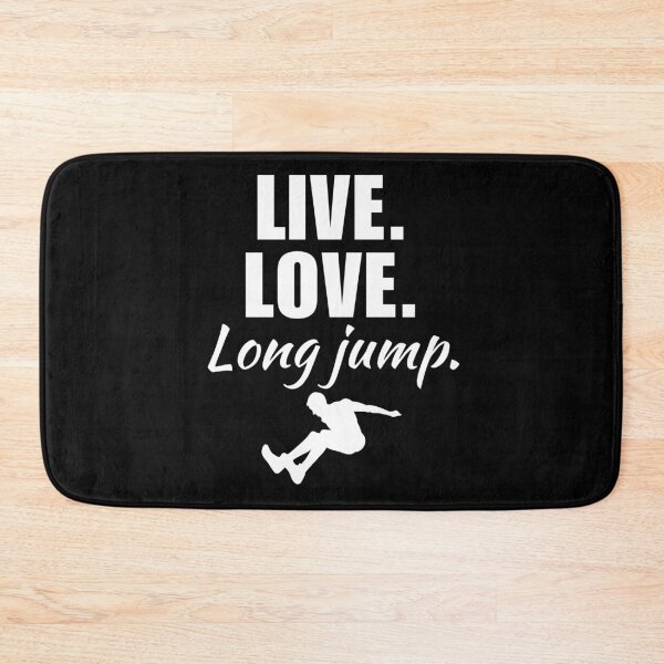 Item preview, Live, love, long jump. Long jumper sport funny quote or saying designed and sold by NBSStore.