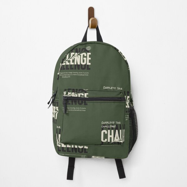 Item preview, Complete Your Challenge | Green Background designed and sold by RM-Journey.
