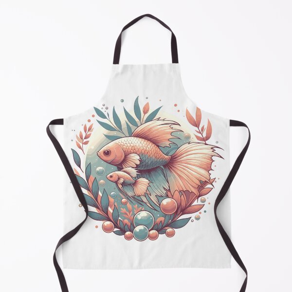 Item preview, Mama & Baby Fish Shirt in Pink and Light Blue designed and sold by FinFriends.