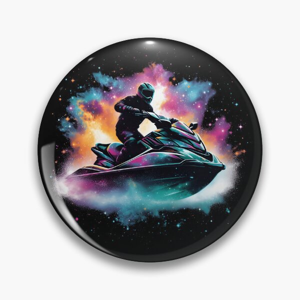 Item preview, Through the galaxy by jet ski designed and sold by Channel1Design.