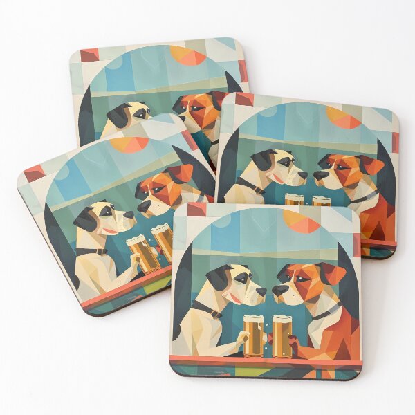 Item preview, Brew Buddies Canine Cheers designed and sold by NatureStyle555.