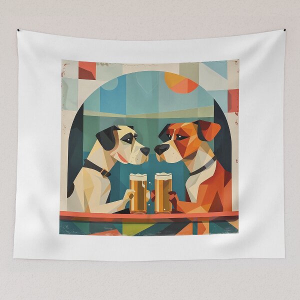 Item preview, Brew Buddies Canine Cheers designed and sold by NatureStyle555.