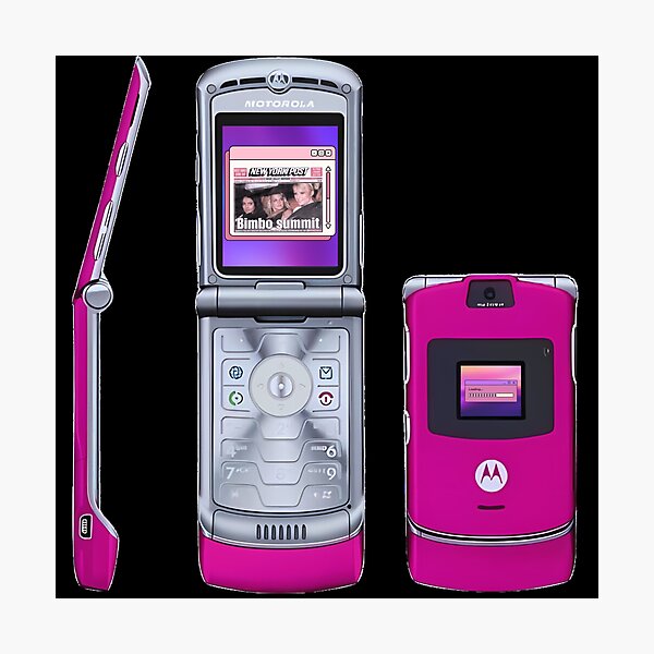 Item preview, Bimbo Summit Motorola RAZR 2000s y2k designed and sold by StrangeBootique.