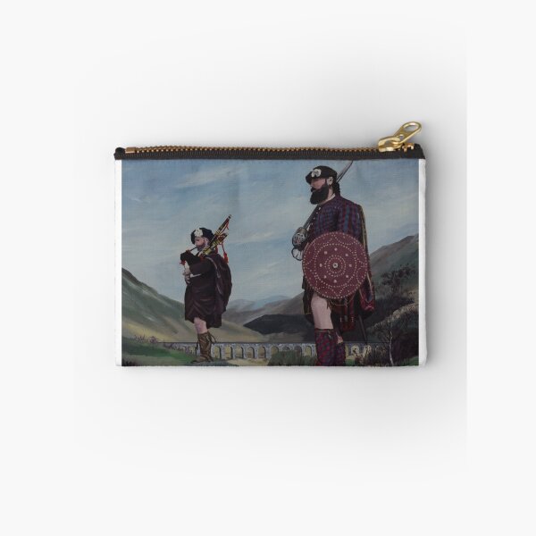 Item preview, Jacobite Highlanders at Glenfinnan viaduct designed and sold by RmvPortraitsArt.
