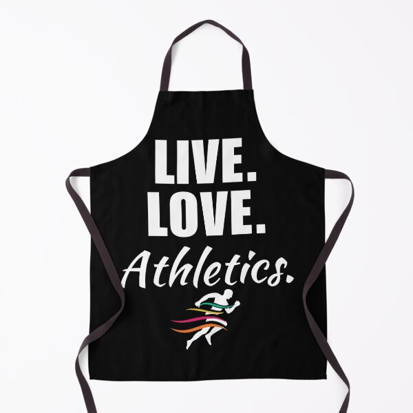 Item preview, Live, love, athletics. Funny athletics sport saying or quote for mom or dad running fan designed and sold by NBSStore.
