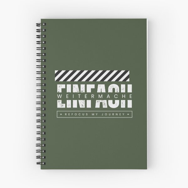 Item preview, Einfach weitermachen | Green Background designed and sold by RM-Journey.
