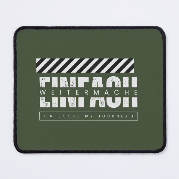 Item preview, Einfach weitermachen | Green Background designed and sold by RM-Journey.