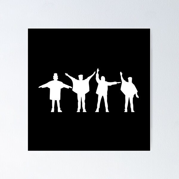 Item preview, Help! - Minimalist Silhouettes designed and sold by skipat.