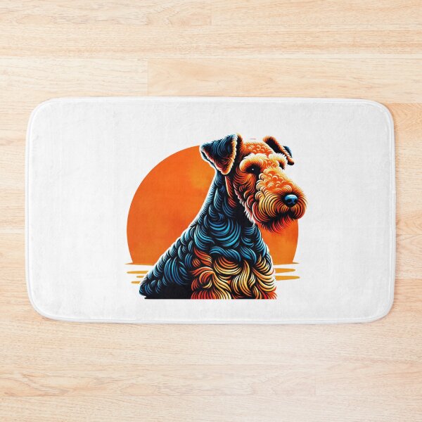 Item preview, Airedale Terrier Sunset designed and sold by TheAnimalZ00.