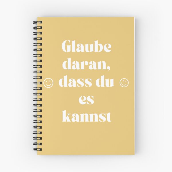 Item preview, Glaube daran, dass du es kannst | Yellow Background designed and sold by RM-Journey.
