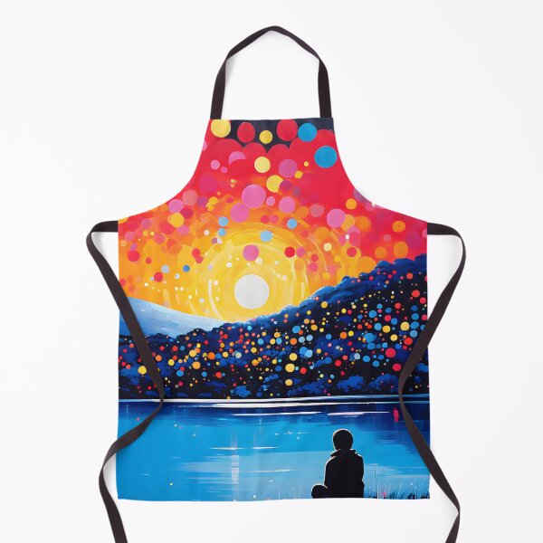 Item preview, Polka Sunset  designed and sold by Crafted-AI.