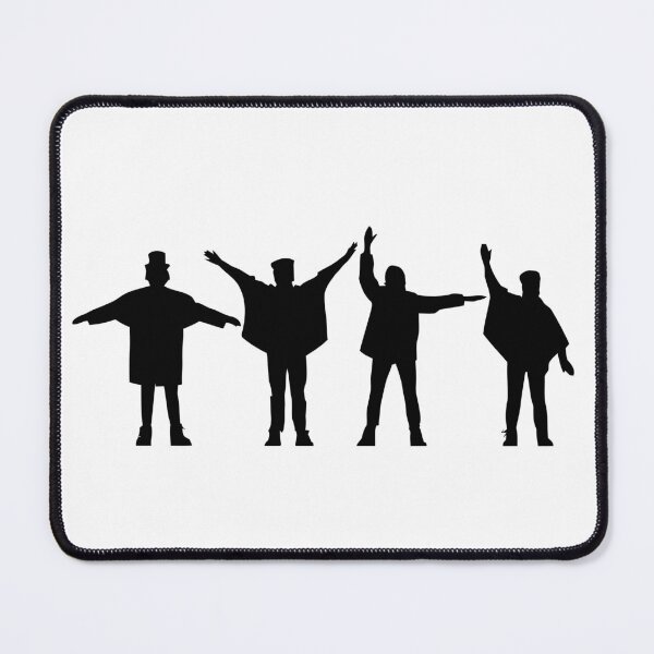 Item preview, Help! - Minimalist Silhouettes - Black designed and sold by skipat.