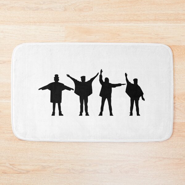 Item preview, Help! - Minimalist Silhouettes - Black designed and sold by skipat.