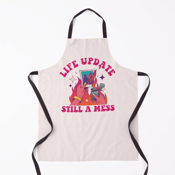Item preview, Life Update: Still a Mess Humorous funny girly aesthetic meme designed and sold by Unitepeople.