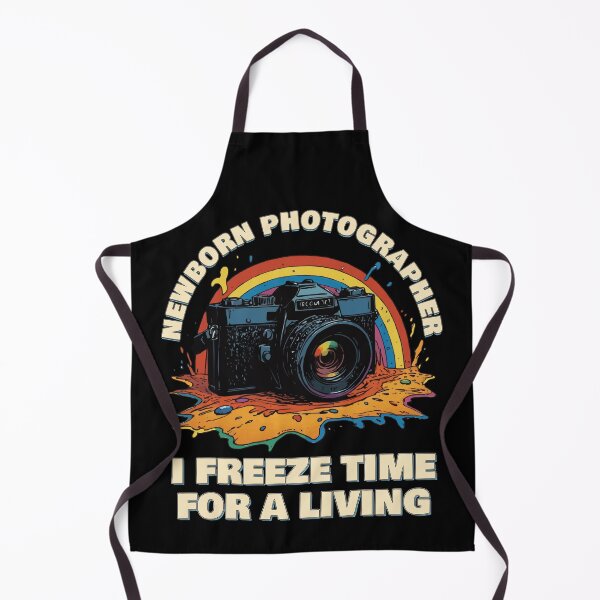 Item preview, Newborn Photographer I Freeze Time for a Living - Birth Photographer Rainbow Camera designed and sold by thecatcouch.