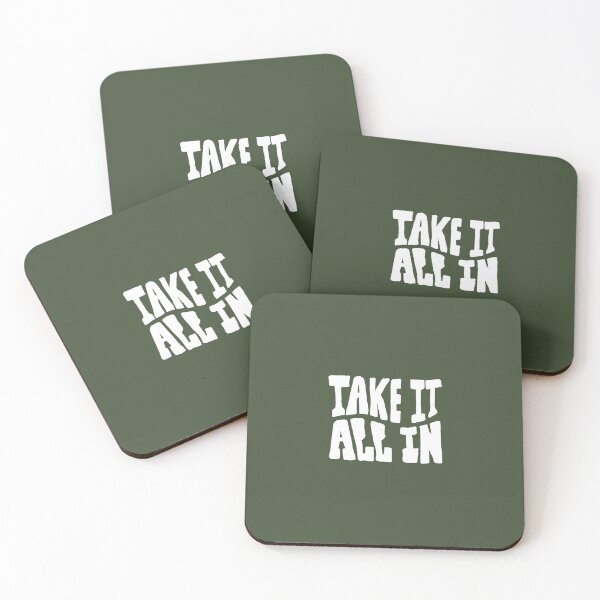 Item preview, Take it All In  | Green Background designed and sold by RM-Journey.
