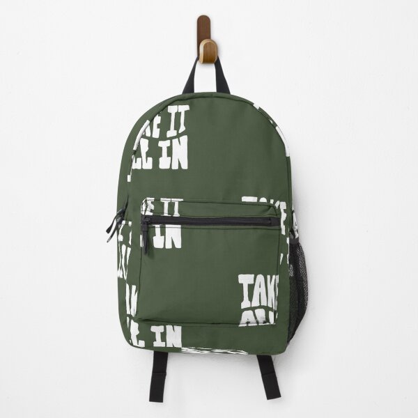 Item preview, Take it All In  | Green Background designed and sold by RM-Journey.