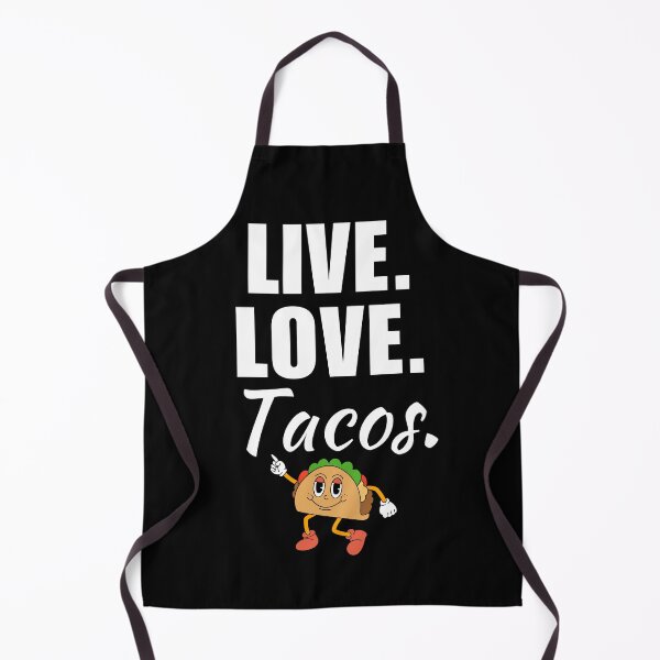 Item preview, Live, love, tacos. Funny tacos quote or saying for taco lovers fan or eater girl designed and sold by NBSStore.
