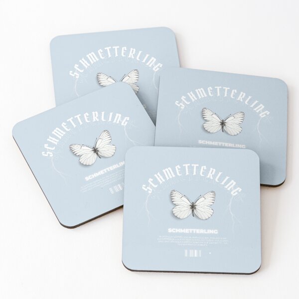 Item preview, Schmetterling | Pastel Blue Background designed and sold by RM-Journey.
