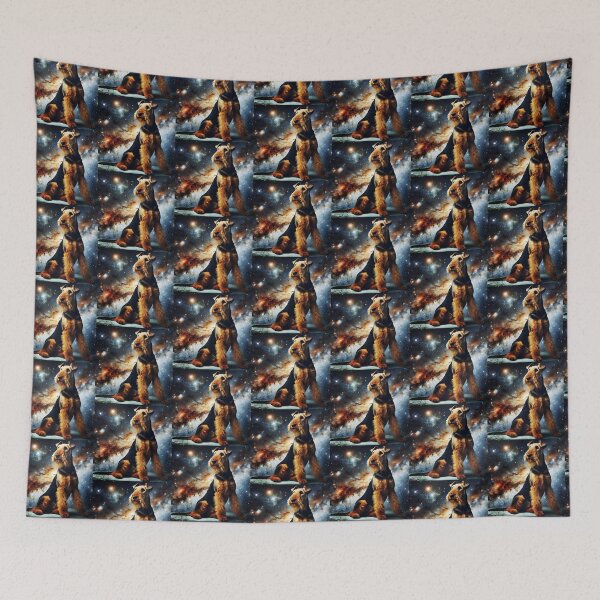 Item preview, Space Airedale Terrier  designed and sold by TheAnimalZ00.