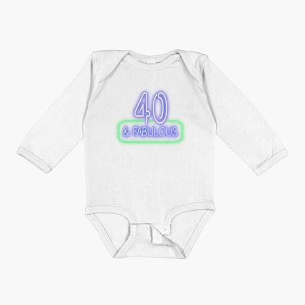 Item preview, Funny 40th Birthday Quote | 40 and Fabulous designed and sold by AgataMaria.