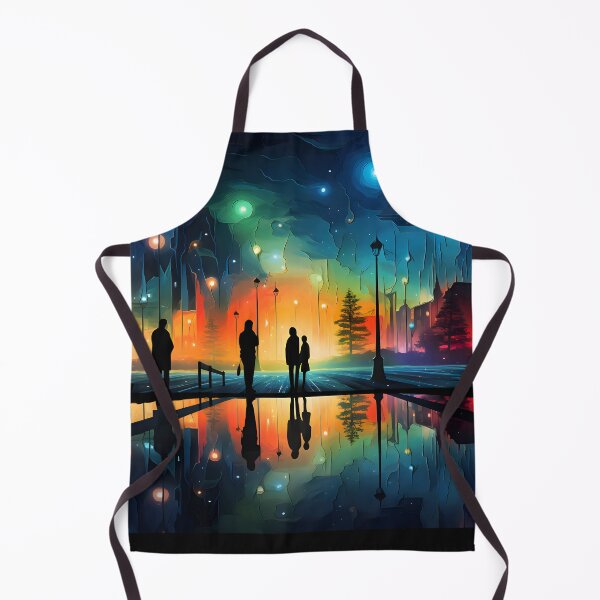 Item preview, Fluorescent Nightfall designed and sold by AI-Only Creations.