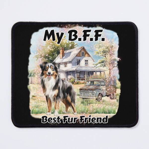 Item preview, Dog - B.F.F. Australian Shepherd designed and sold by Karen Wood.