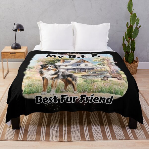 Item preview, Dog - B.F.F. Australian Shepherd designed and sold by Karen Wood.