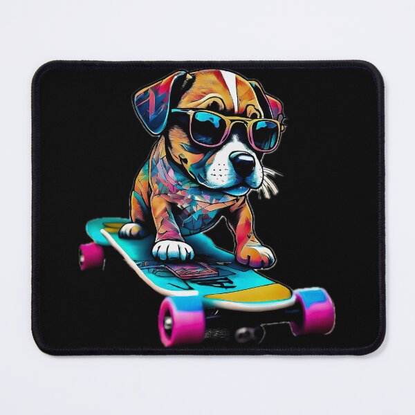 Item preview, Skating Pup designed and sold by Zenvo.