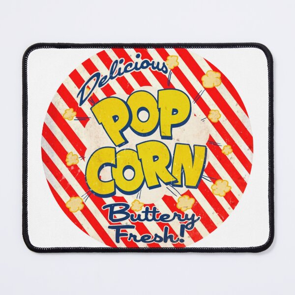Item preview, Retro Vintage Delicious Pop Corn Buttery Fresh sign (from real sign) designed and sold by PIXEL POP DESIGNS - Beyond the Norm!.