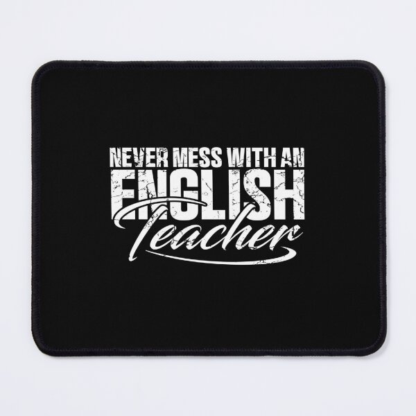 Item preview, Funny Never Mess With An English Teacher Funny Grammar Spelling designed and sold by 07Art.