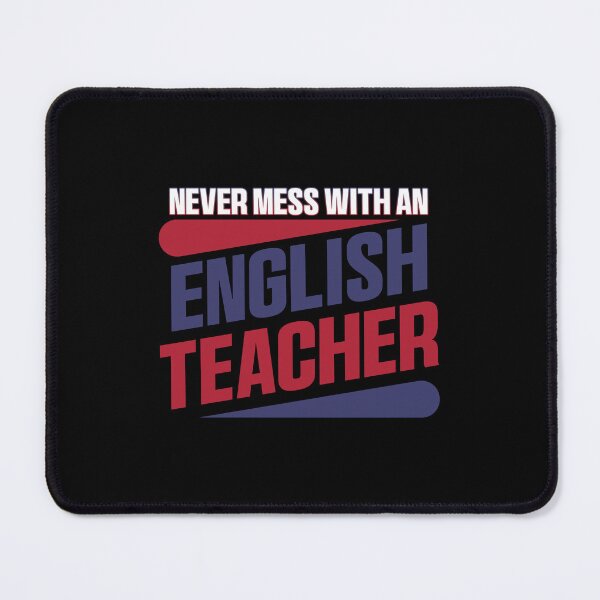 Item preview, Funny Never Mess With An English Teacher Funny Grammar Spelling designed and sold by 07Art.