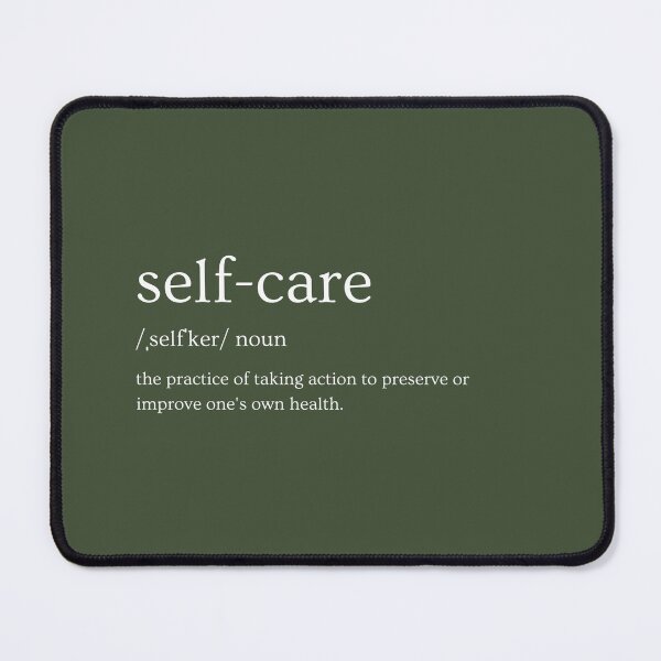 Item preview, Self-care | Green Background designed and sold by RM-Journey.