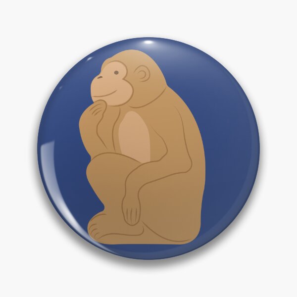 Item preview, Monkey Animal Cracker - Inspired by Buffy the Vampire Slayer designed and sold by hellmouthpins.