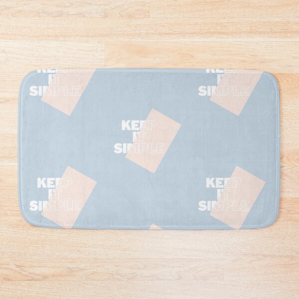 Item preview, Keep It Simple | Pastel Blue Background designed and sold by RM-Journey.