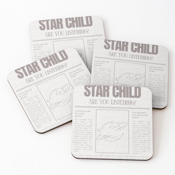 Item preview, star child news clipping designed and sold by athenamavara.