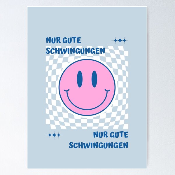 Item preview, Nur gute Stimmungen | Pastel Blue Background designed and sold by RM-Journey.