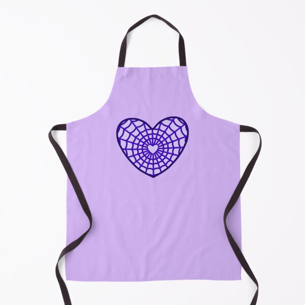 Item preview, Purple web heart designed and sold by amupanda.