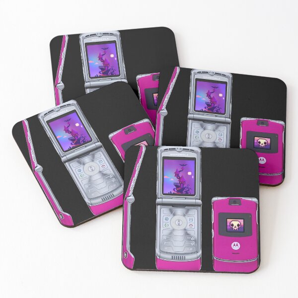 Item preview, Motorola RAZR Dungeon Synth Core Pixel Nostalgia Retro Gaming 2000s designed and sold by StrangeBootique.