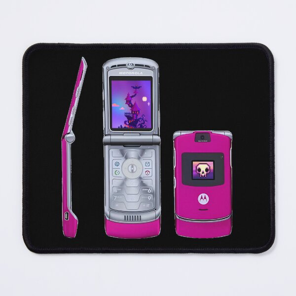 Item preview, Motorola RAZR Dungeon Synth Core Pixel Nostalgia Retro Gaming 2000s designed and sold by StrangeBootique.
