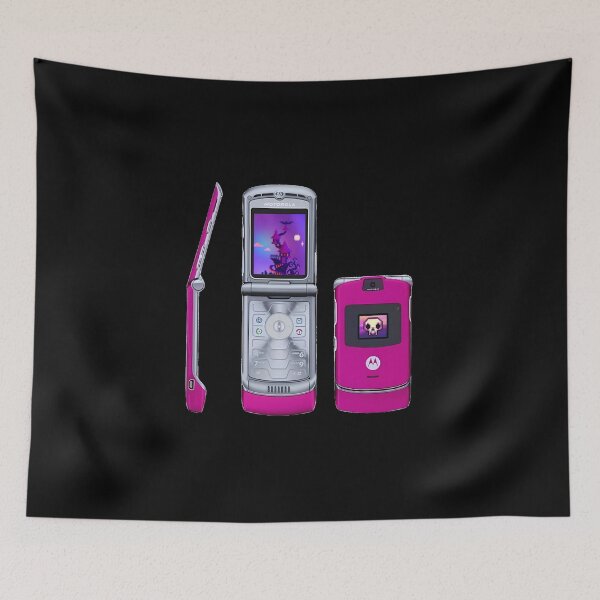 Item preview, Motorola RAZR Dungeon Synth Core Pixel Nostalgia Retro Gaming 2000s designed and sold by StrangeBootique.