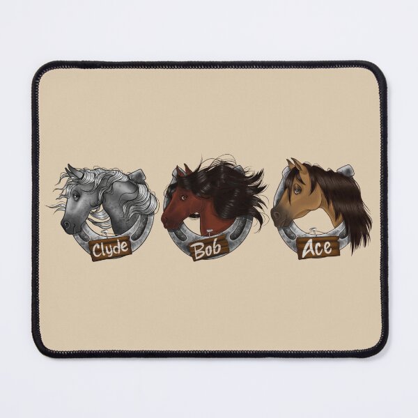 Item preview, The Horses of Shadow Ranch: Clyde, Bob, and Ace designed and sold by 13DustBunnies.