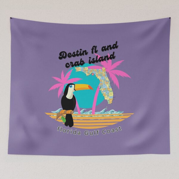 Item preview, Destin Florida Crab Island designed and sold by rocklegends99.